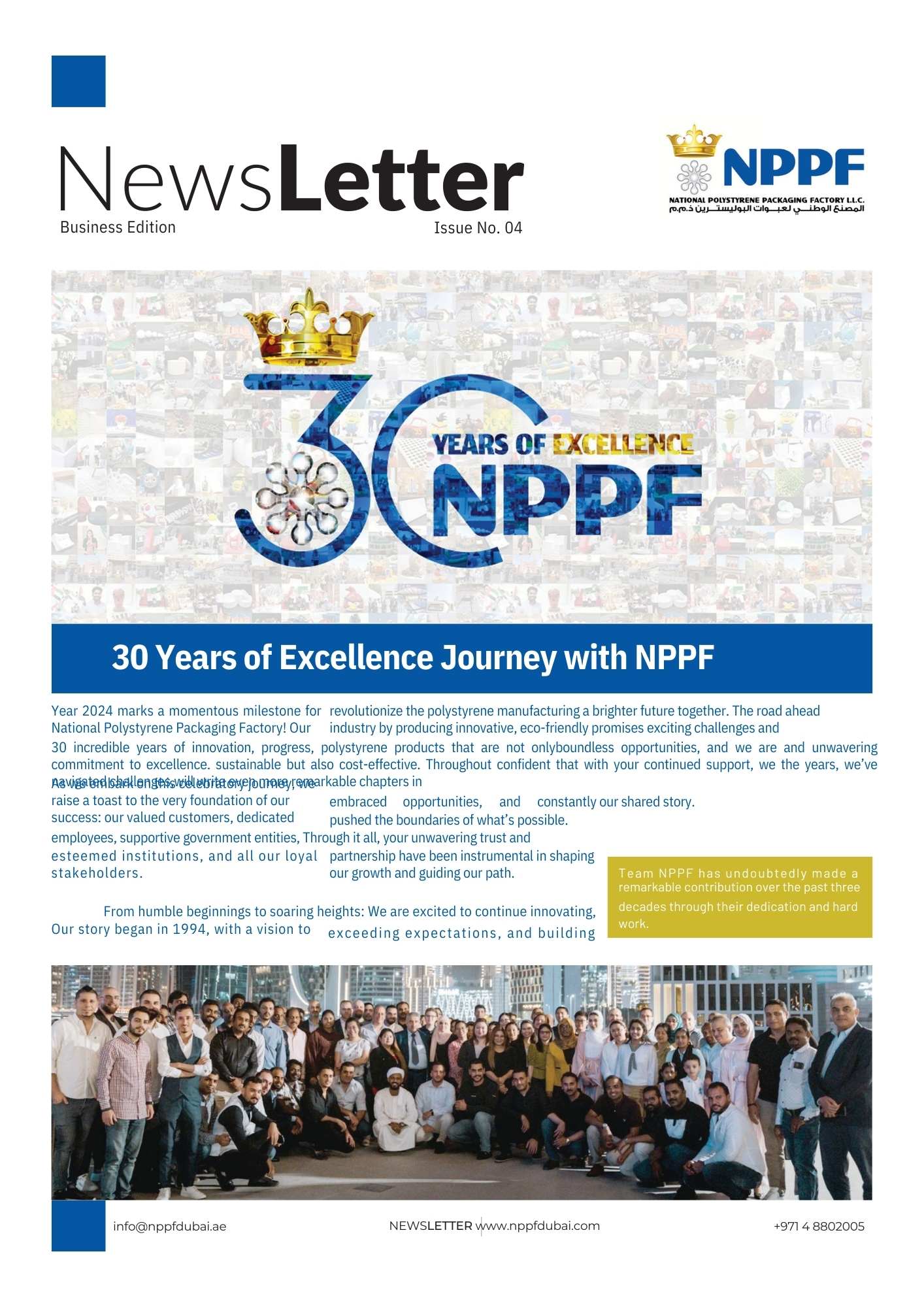 News Letter NPPF Dubai